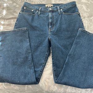 NWOT Madewell Perfect Vintage Straight Jeans
